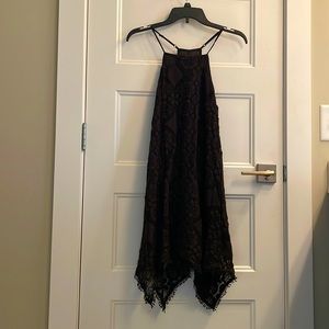 Francesca’s Black Lace Dress.